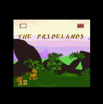 Король Лев 16 бит большой серый карточная игра для NTSC игры Прямая доставка |