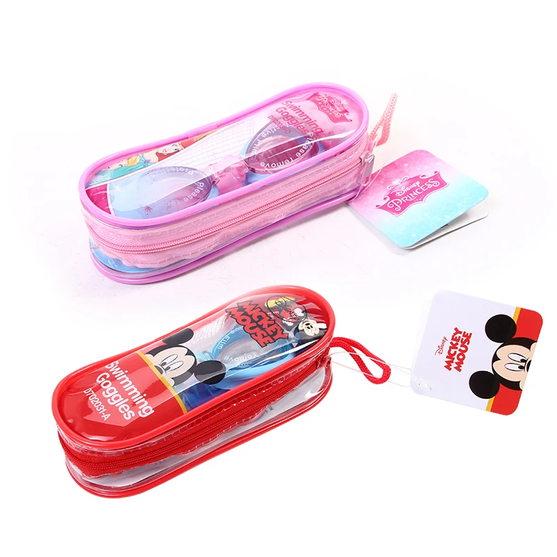 Мультяшные детские очки для плавания регулируемые ремешки мальчиков и девочек