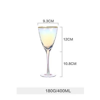 wine cup Японский dazzle цвет молоток шаблон стекло шампанского стекло семья бокал вина - Цвет: wine cup