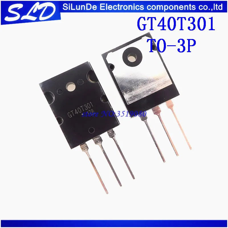 Бесплатная доставка 5 шт./партия GT40T301 40A 1500 V IGBT TO 3PL новые и оригинальные в