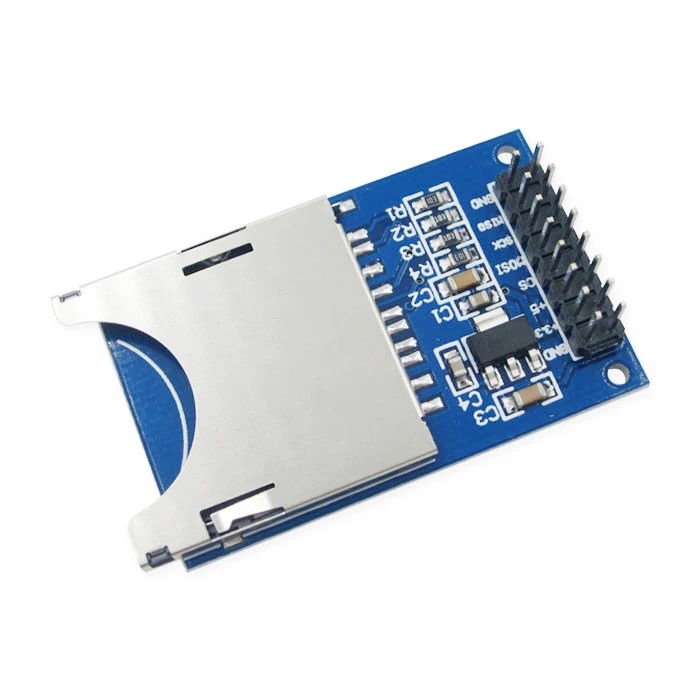 

10PCS/LOT Reading and writing module SD Card Module Slot Socket Reader ARM MCU