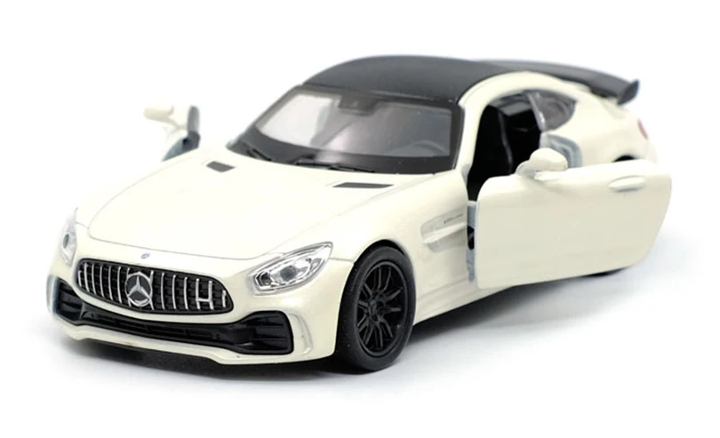 WELLY 1:36 AMG GT R спортивный автомобиль литая под давлением модель автомобиля игрушка с оттягиванием для детей подарки коллекция игрушек