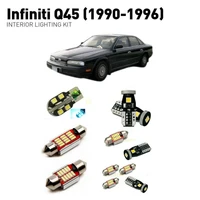 led interior lights for infiniti q45 1990 1996 15pc led lights for cars lighting kit automotive bulbs canbus