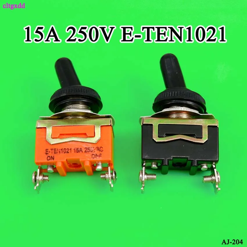 Cltgxdd 1 шт. SPST 2Pin тяжелый переменный ток 15 А 250 В DPDT ВКЛ/ВЫКЛ клавишный переключатель