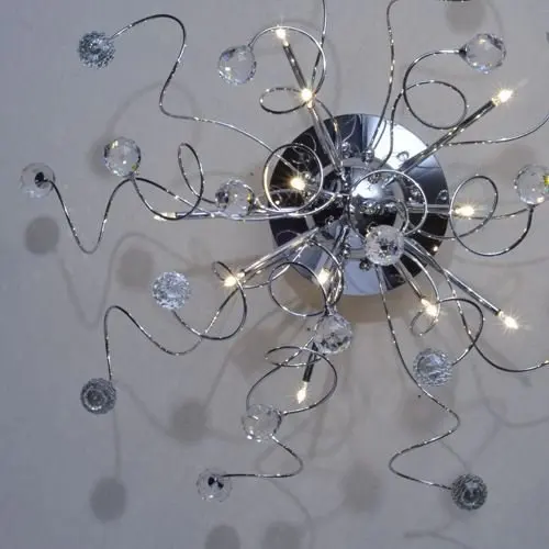 Современный светодиодный роскошные люстры с кристаллами Светильники для