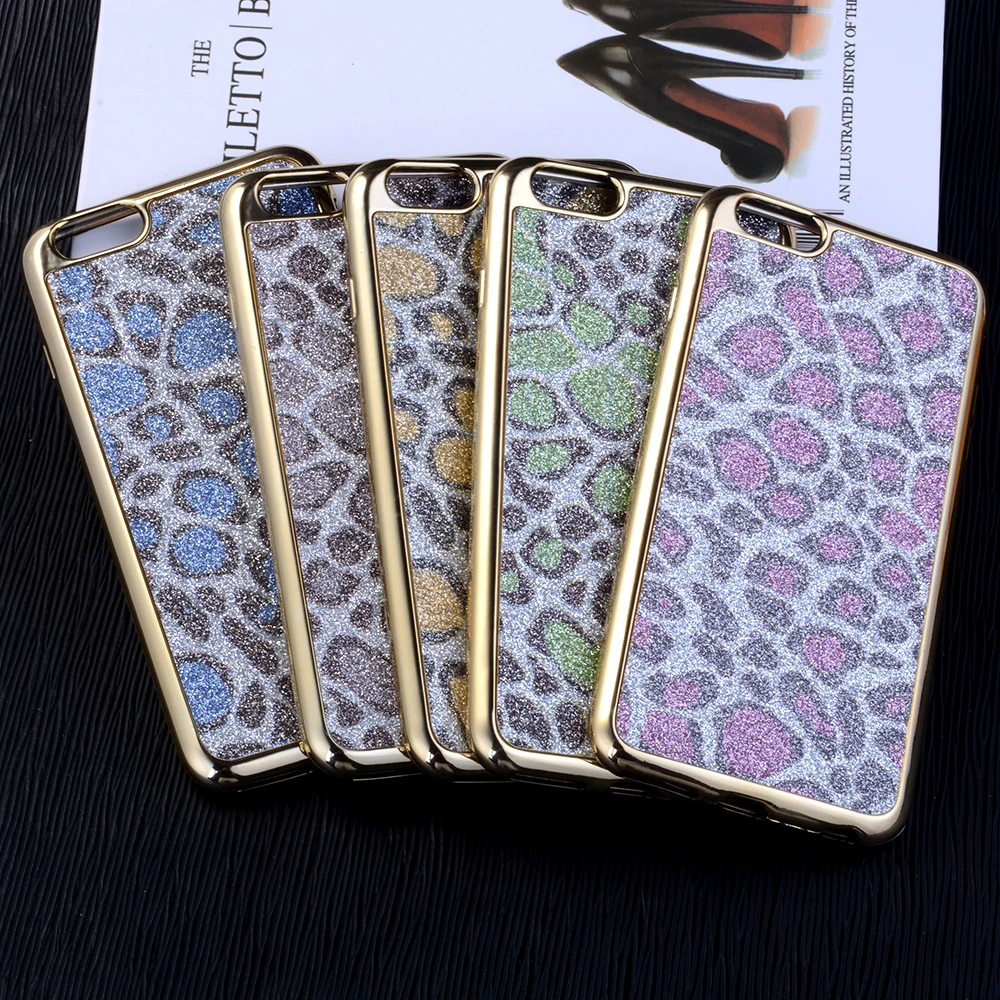 Twitch Anti-knock Case For iPhone 6 Plus / 6s Leopard Print shell TPU cover Iphone phone coque Fitted cases |
