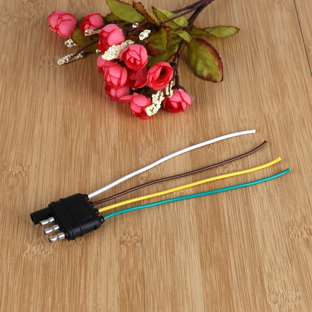 4 штыря штепсельная вилка адаптер Электрический конвертер прицеп для грузовика