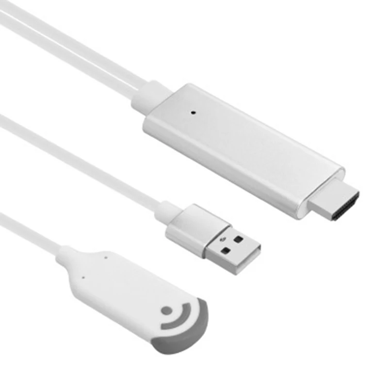 Wi-Fi-приемник для экрана телефона HDMI-совместимый кабель iPhone 6/6S/6 plus/7/7plus iPad Android Windows