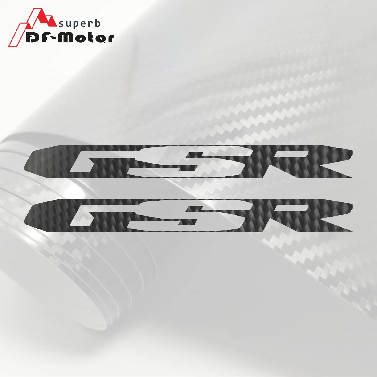 

For SUZUKI GSXR 600 750 1000 GSR Motorcycle Sticker Decal Carbon Car Sticker Wheels Fairing Helmet 5D Carbon Fiber Sticker MOTO