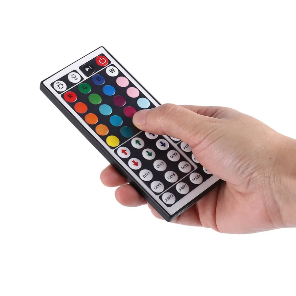 Мини RGB LED контроллер 44keys инфракрасный Беспроводной пульт дистанционного