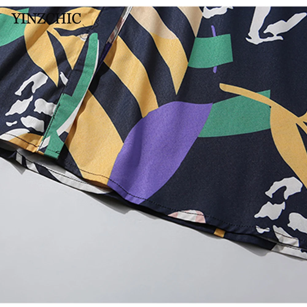 Earo стиль женское платье с принтом воротник стойка женские трапециевидные платья