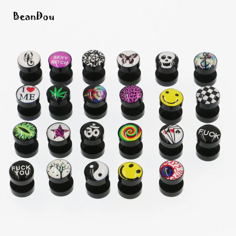 1 пара бесплатная доставка поддельные беруши уха шпильки серьги для девочек