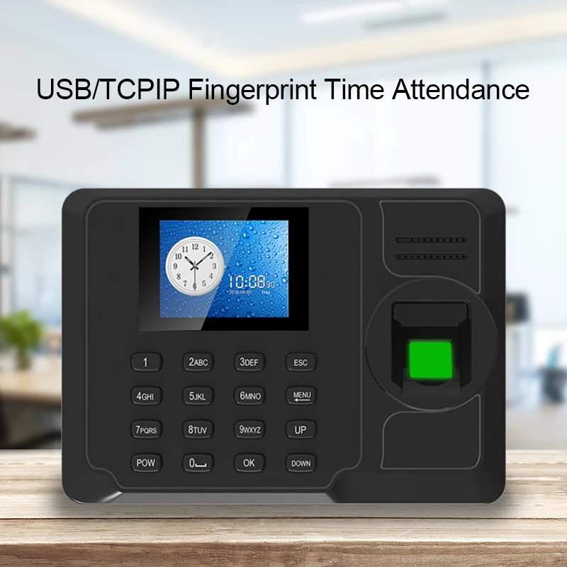 OULET биометрическая система учёта времени TCP/IP USB Время диктофон сотрудников