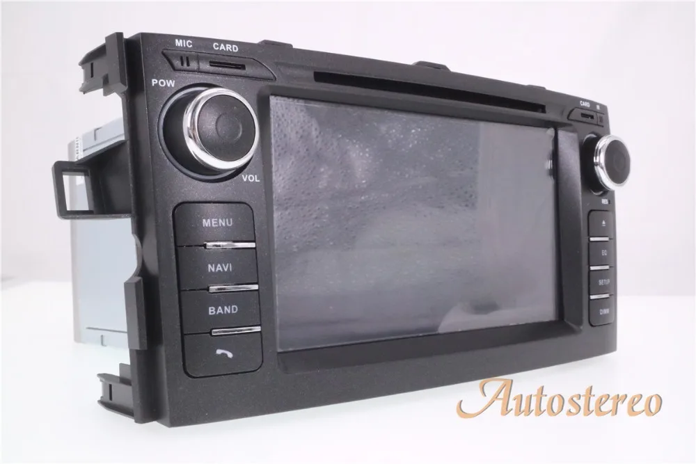 DSP Android 9 автомобильный dvd-плеер gps навигация авто стерео блок для Toyota Auris 2006-2012 автомобильный Головной блок Satnav мультимедийный плеер