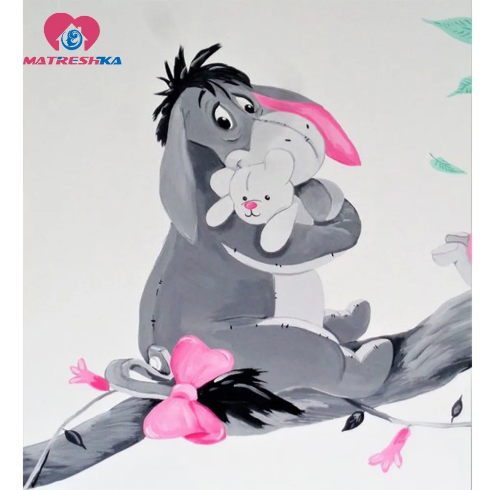 Алмазная вышивка для детей алмазная живопись полноразмерная крестом мозаика