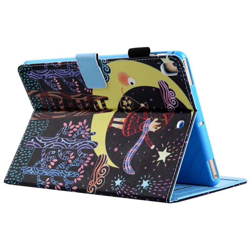 Wekays для Apple Ipad Air Ipad 5 A1474 A1475 A1476 в мультипликационном стиле для девочек кожаный чехол Funda для Ipad Air Ipad 5 IPad5 9,7 дюймов Чехол