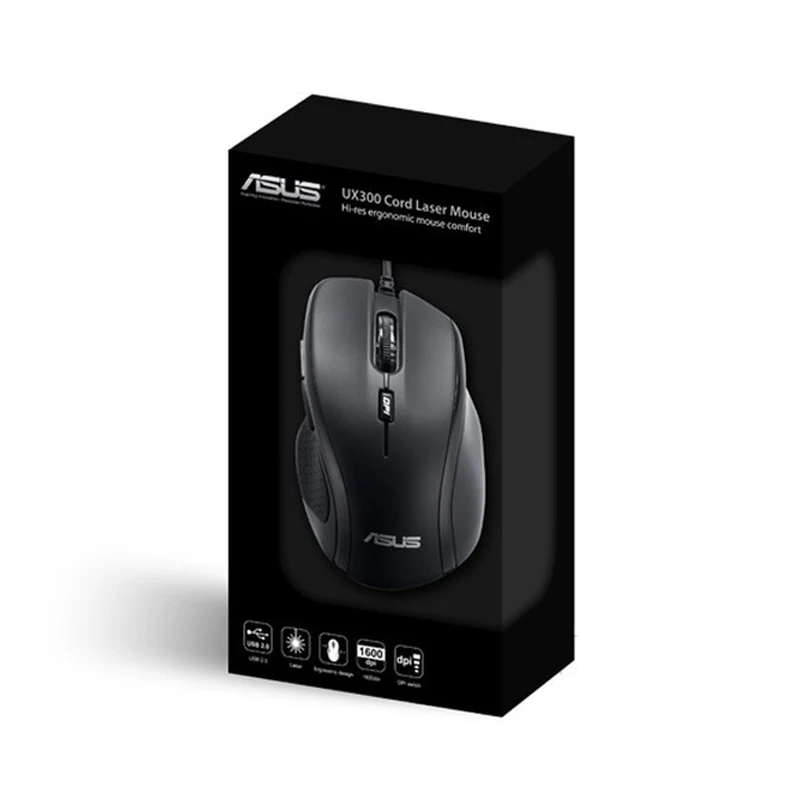 Оригинальный ASUS UX300 1600 dpi игровая оптическая мышь Проводная usb-мышь ноутбук ПК