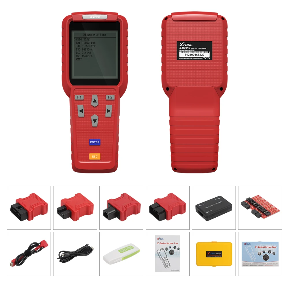 Лучший диагностический инструмент XTOOL X100 Pro OBD2 автомобильный программатор
