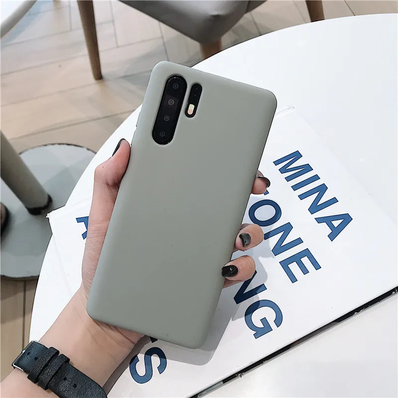 Silicone TPU Soft Phone Case For Huawei P30 P20 Pro Lite Mate 20 10 9 P10 Honor 8X Play Cover |