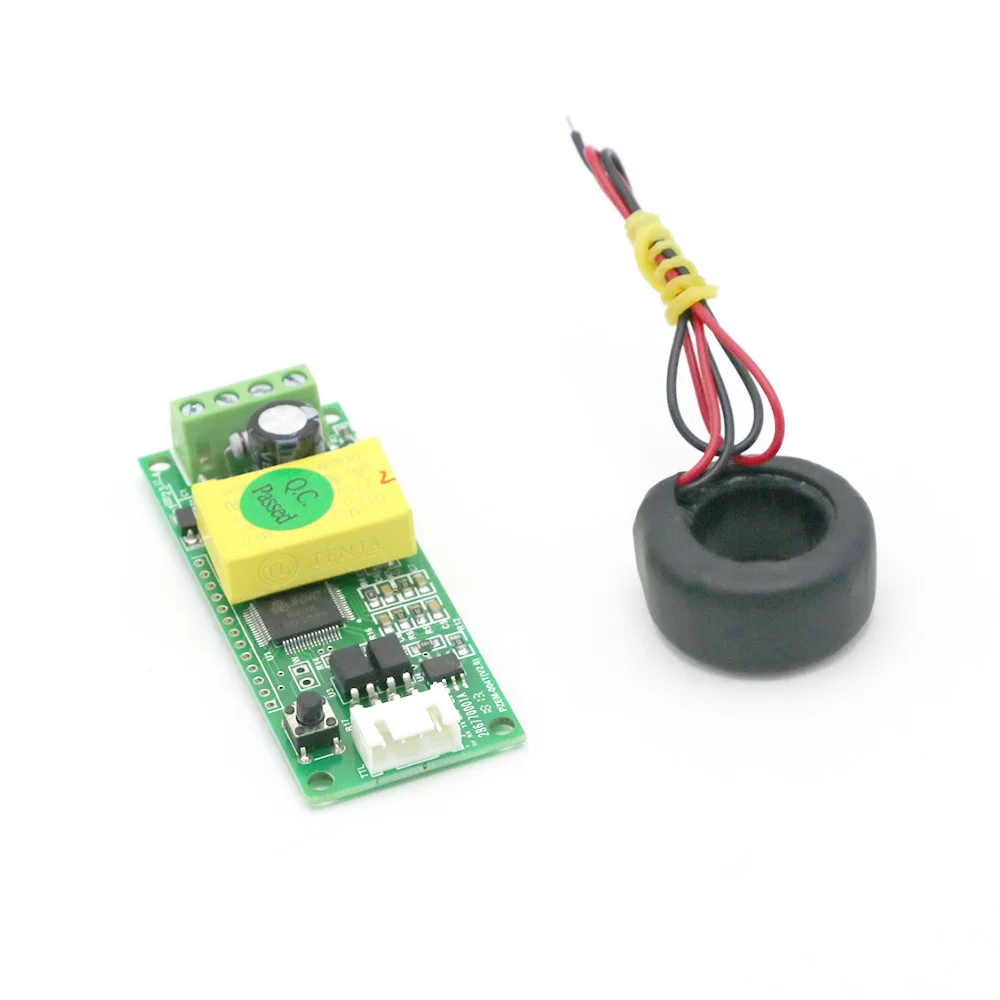 Модуль электрического мониторинга и связи AC 80 260 В 100A TTL порт измеритель мощности