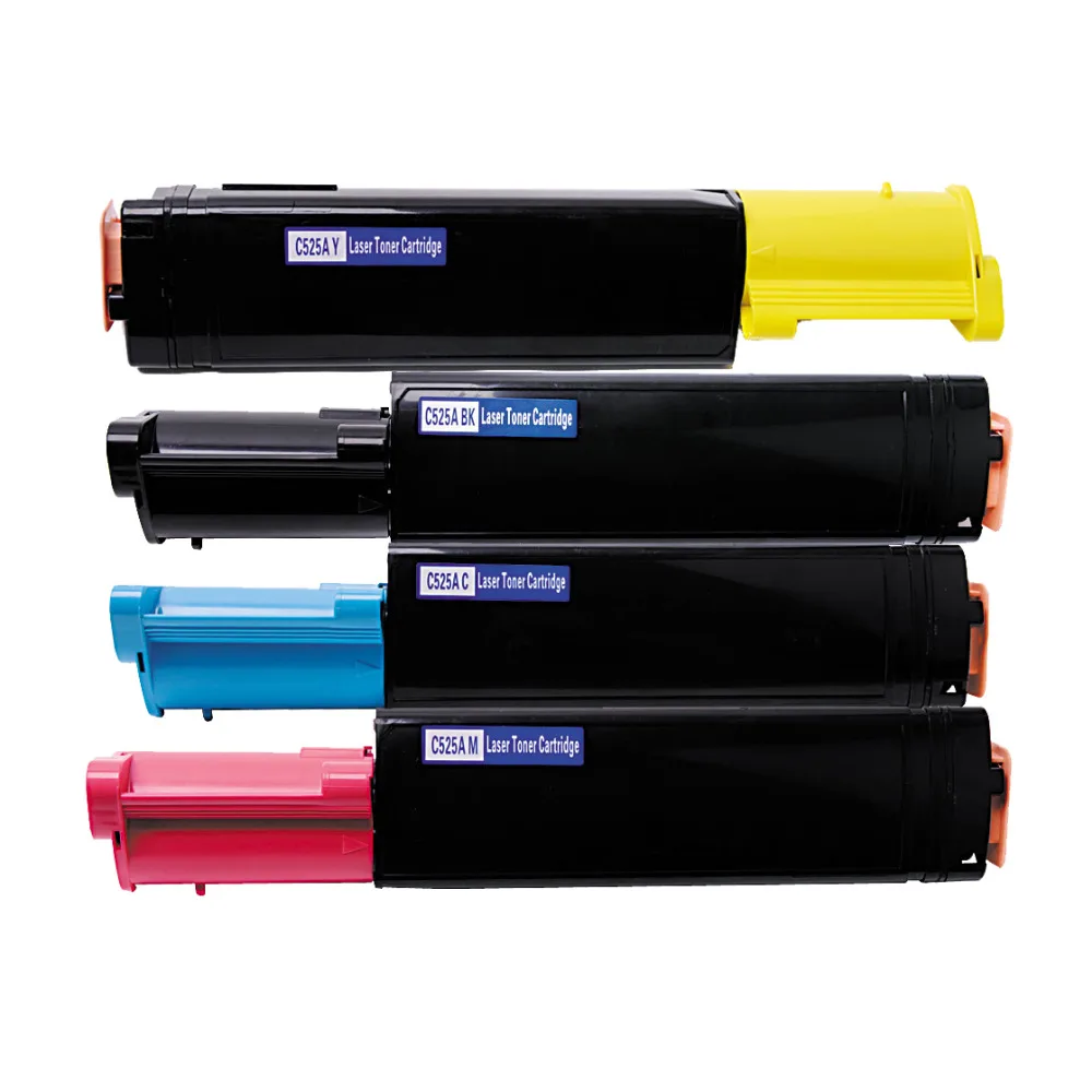 

4000 Pages Toner Cartridge Compatible For Xerox X-C525A BK C Y M for Fuji-Xerox Docuprint C525A C2090A