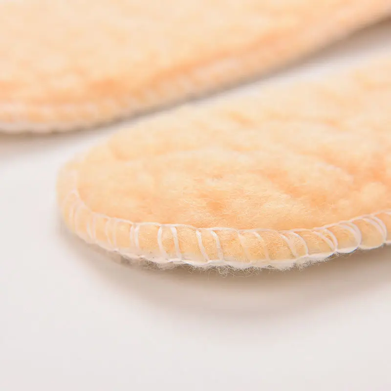 

Hot Selling 1 Pair Practical 26cm Winter Warm Thicken Fleece Insoles Shoes Insoles For Women Men