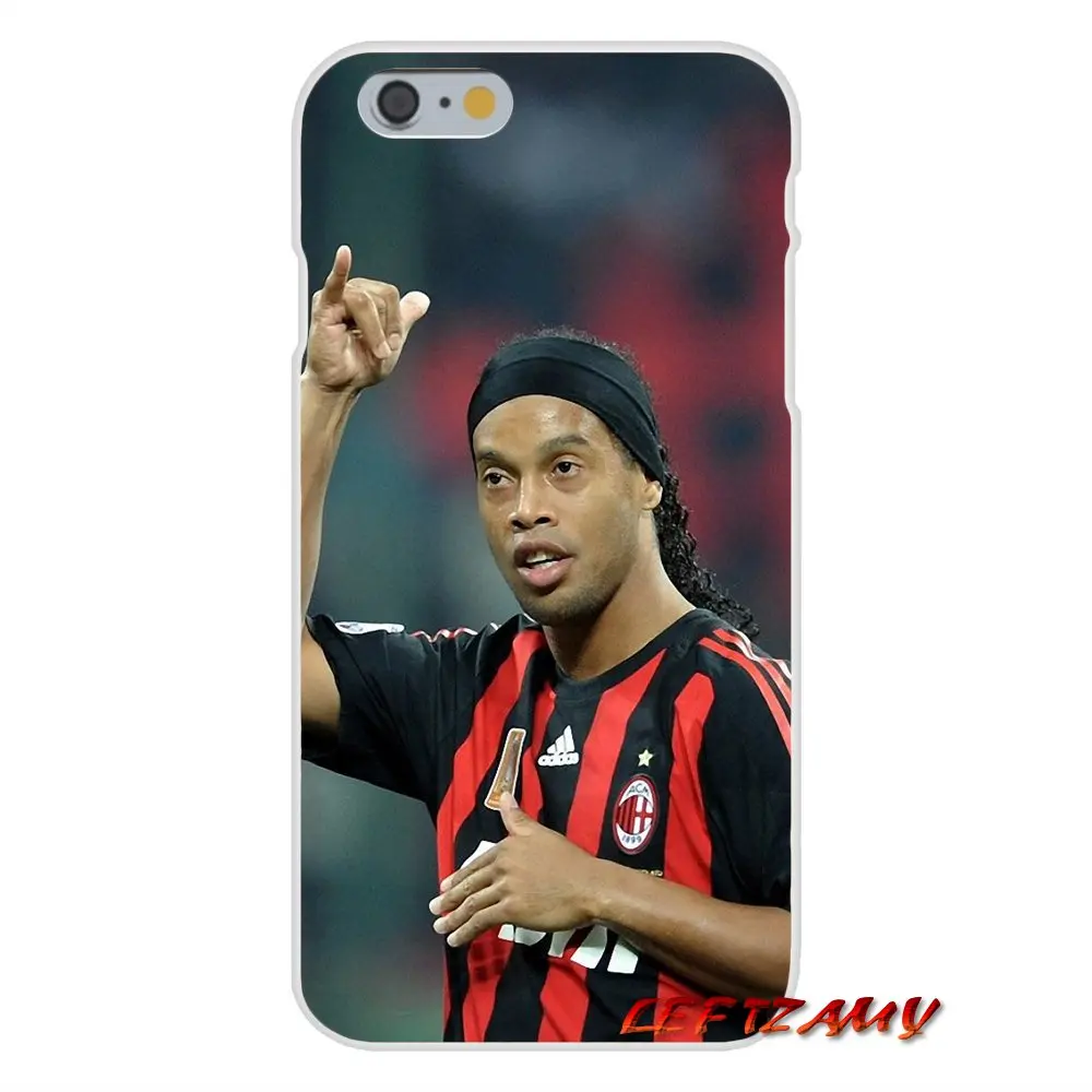 Аксессуары чехлы для телефонов модные футбола Ronaldinho huawei P8 P9 P10 Lite 2017 Honor 4C 5X 5C 6X mate 7