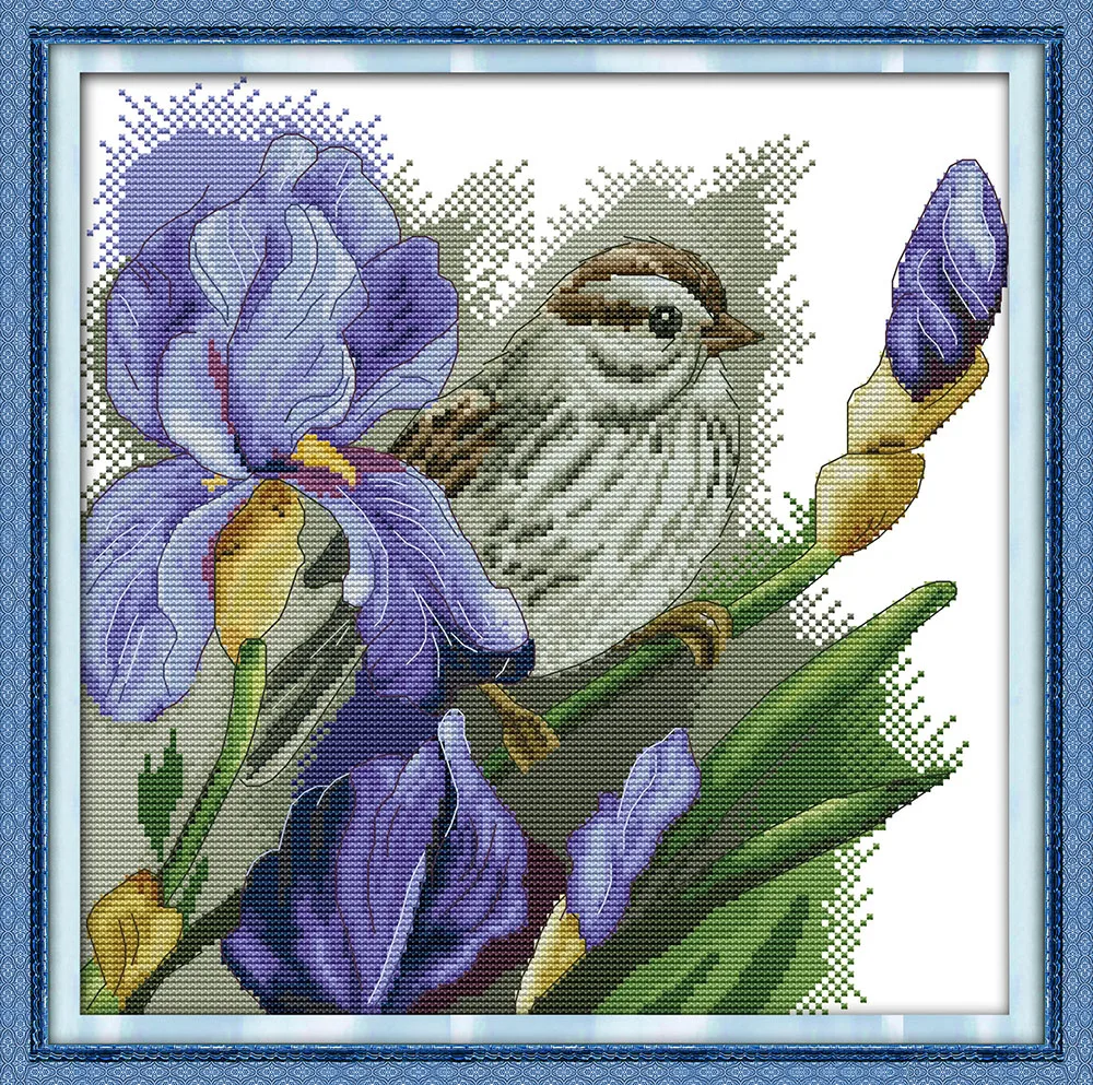 Набор для вышивки ворс и цветы Joy Sunday|joy sunday|cross stitch setset for embroidery |