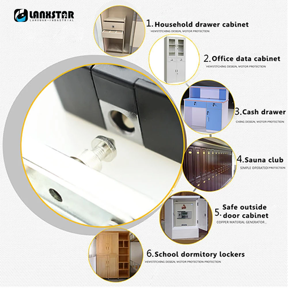RFID M1 карта 135 Гц без ключа скрытый замок для шкафа личные интеллектуальные замки электронный Невидимый замок для ящика Умный Замок
