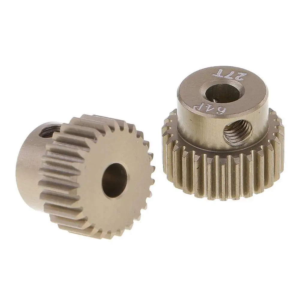 64DP 3.175mm 21T~50T Pinion Motor Gear for 1/10 RC Car Brushless Off -Road Vehicle Buggy Spare Parts | Игрушки и хобби
