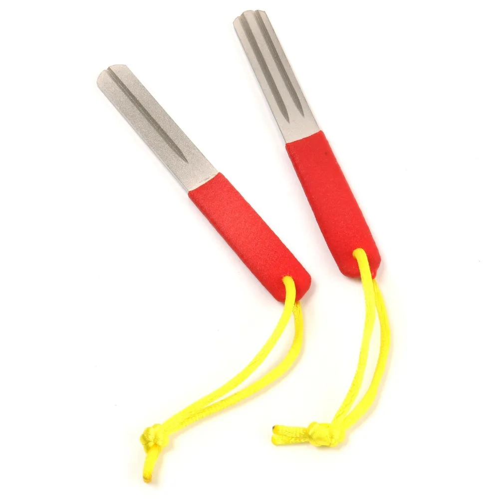 2Pcs/lot Fishing Hook Hone Sharpener Fishing Accessory Fishing Tool Fishing Tackle Box Grinding Hook A019