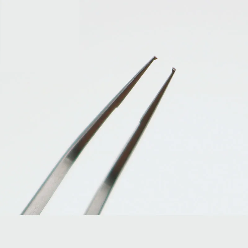 Инструменты для век пинцет с прямой/гнутой головкой из нержавеющей стали и