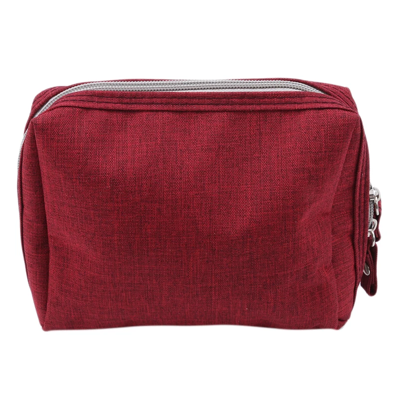 

Casual Travel Women Cosmetic Bag Zipper Make Up Function Makeup Case Organizer Storage Pouch Toiletry Beauty Wash Kit Bath Bags