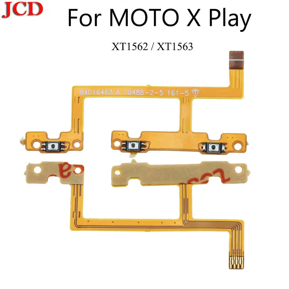 JCD Новинка для Motorola MOTO X Power PLAY STYLE кнопка включения/выключения громкости гибкий