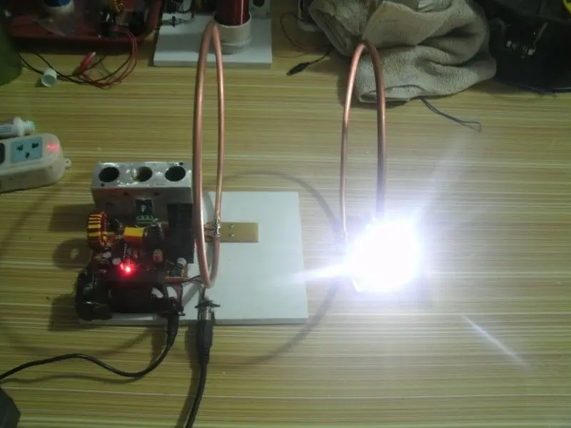 Приемник и передатчик беспроводной передачи энергии 12 В постоянного тока 1 А|power dc