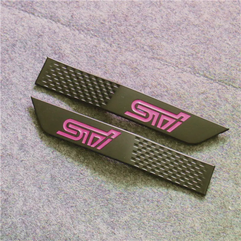 Мате птицы Subaru 11 поколение STI крыло доска стандартный лист доска сторона Стандартный крыло - Цвет: Rosered Asinba black