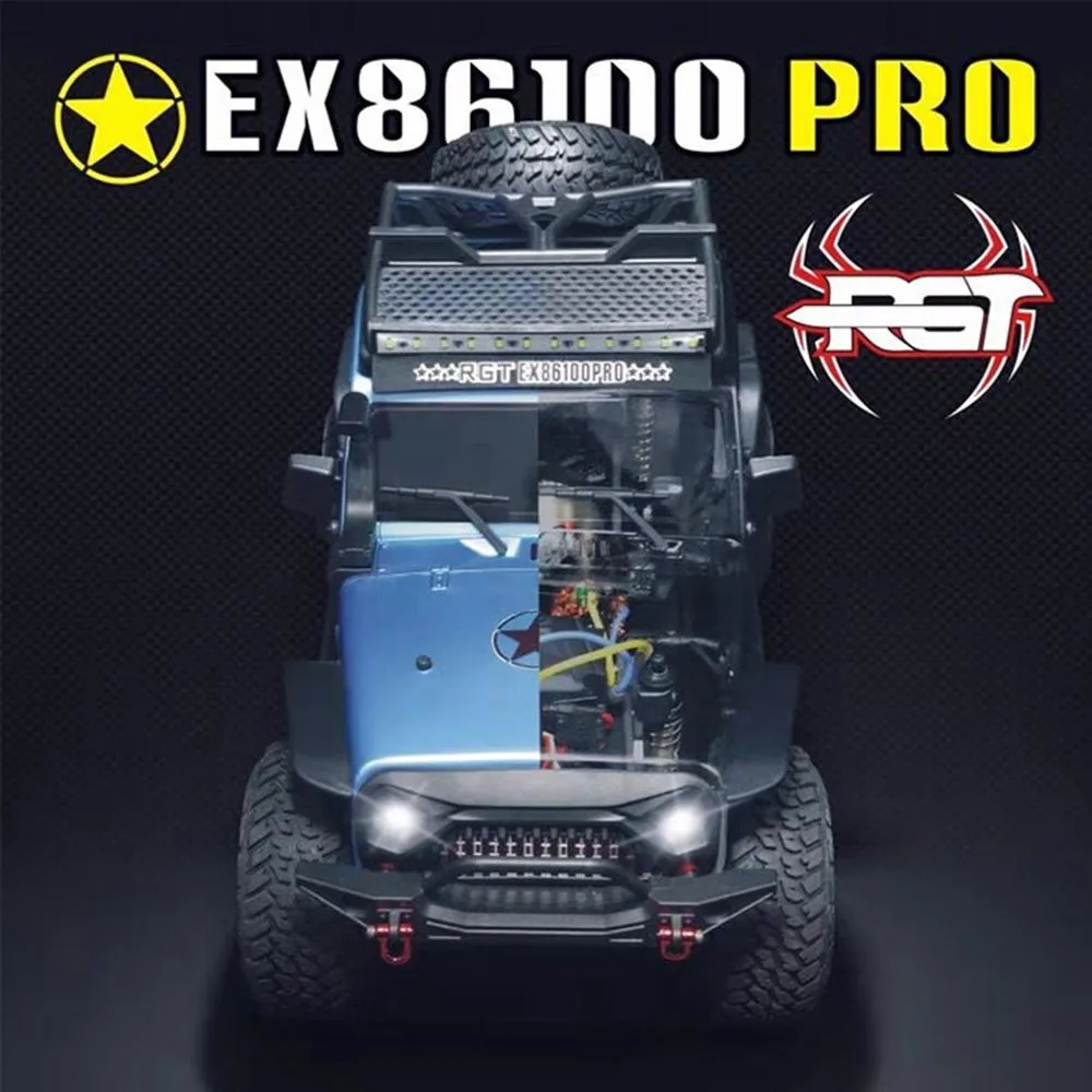 RGT EX86100 1/10 моделирование четырехколесный привод Professional дистанционное управление