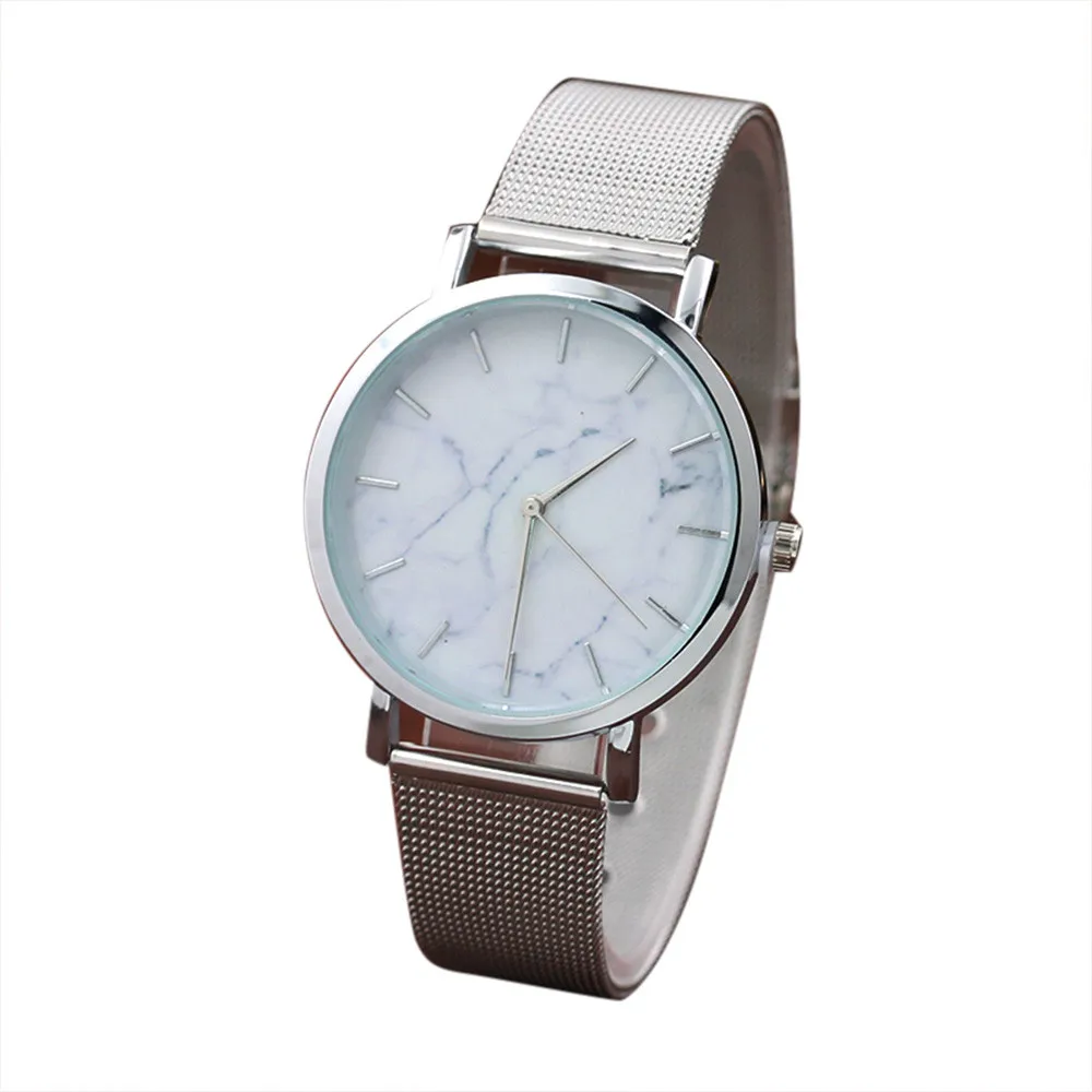 Модные часы montre femme с мраморной поверхностью, браслет из нержавеющей стали, золотые, черные часы, женские кварцевые наручные часы, relogio feminino