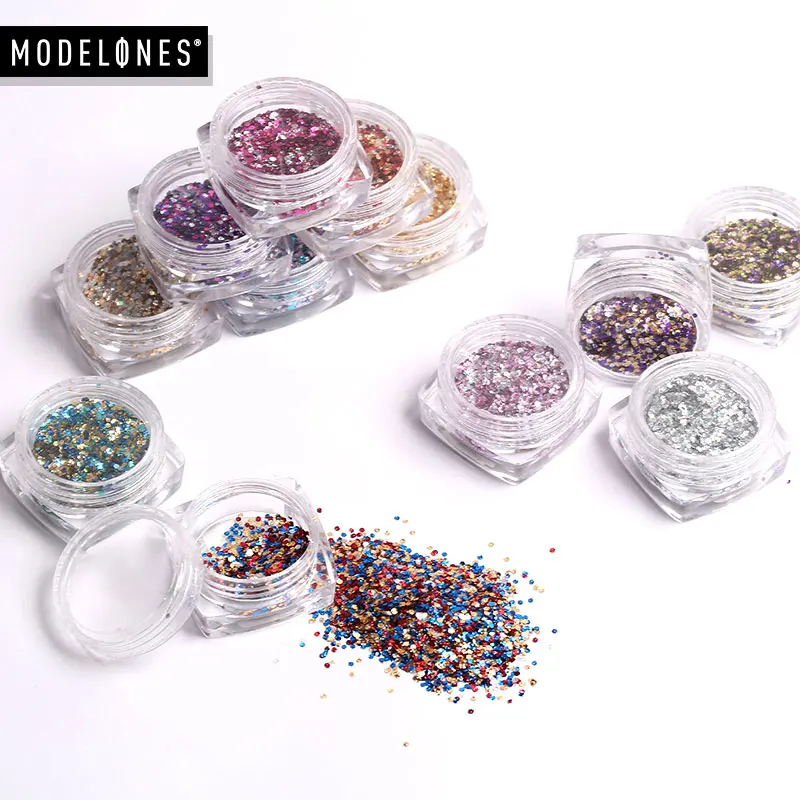 Разноцветные Стразы для ногтей MODELONES камень-хамелион маленькие нестандартные