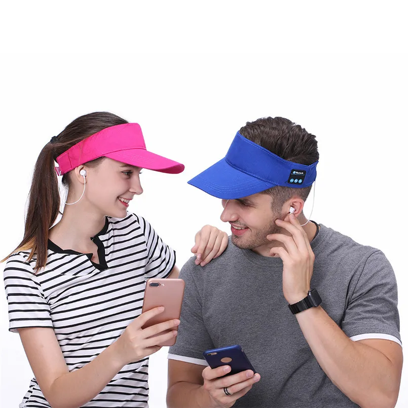 Шляпа с Bluetooth летняя кепка стерео музыкальный колпачок для наушников бейсболка