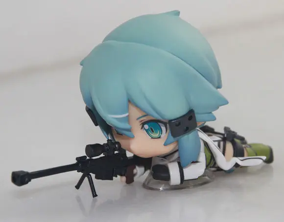 Новый Nendoroid 452 # игра Аниме Sword Art Online II 2 Sinon Asada Shino Cute 4 &quotфигурка|action figure|art onlinegames anime