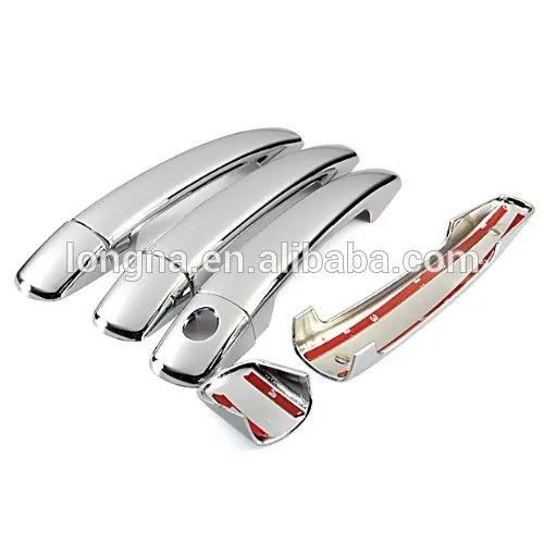 Зеркало хромированная боковая дверная ручка крышки планки для peugeot 207/308/407/Citroen C4