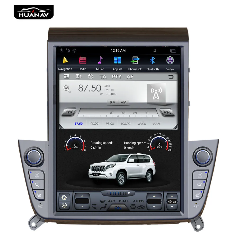 

Tesla style Android 7 Car DVD Player GPS Navigation For Hyundai IX35 2018 2019 Car Auto stereo radio multimedia player Head unit