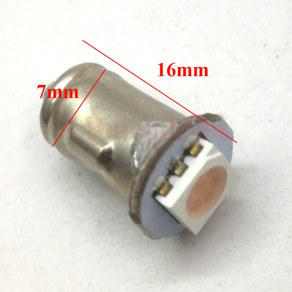 2X BA7S инструмент светодиодный светильник 5050 1 SMD 6 в 12 В постоянного тока авто