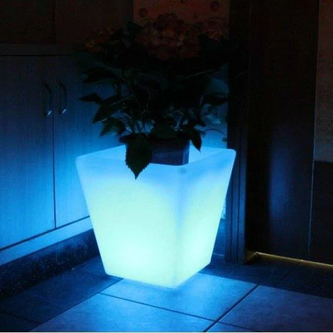 Сад вечерние украшения/led красочные цветочные горшки/led горшки SK-LF13H 1 шт