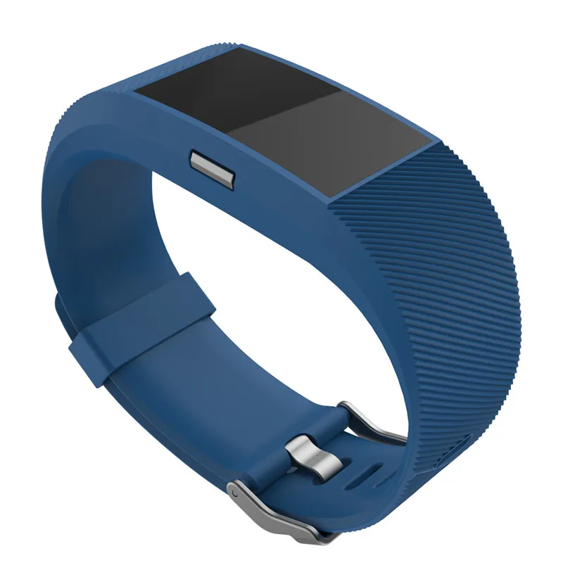 Высококачественный Браслет Samrtwatch для часов fitbit Charge 2 силиконовый ремешок с