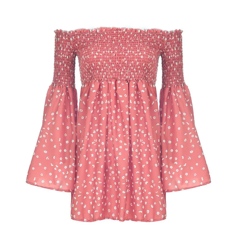 Женское летнее мини платье в горошек без рукавов с открытыми плечами|Женские