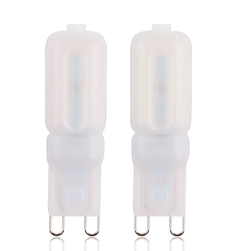 Диммируемая светодиодная лампочка G9 2835 SMD 22 5 Вт PC чистый корпус 110 В/220 В лампа для