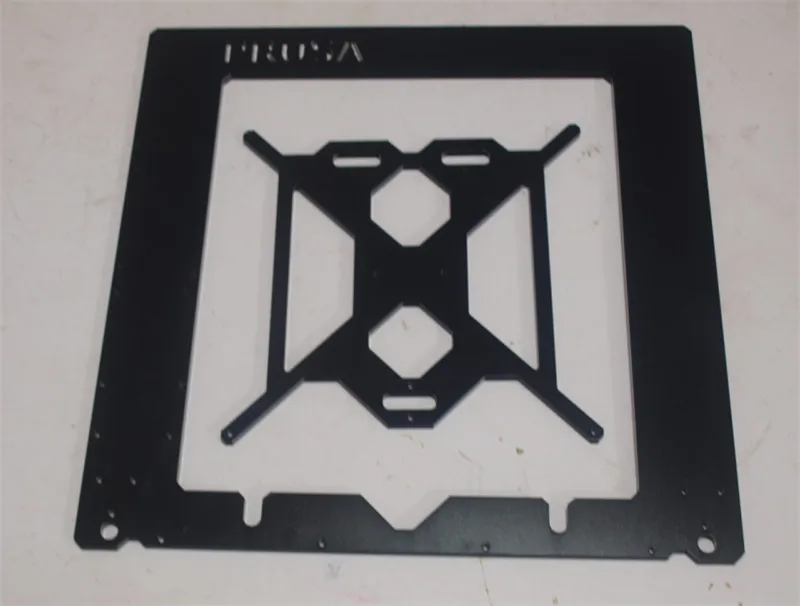Prusa i3 ремонт 6 мм комплект алюминиевой рамы черный/серебристый/красный/золотой