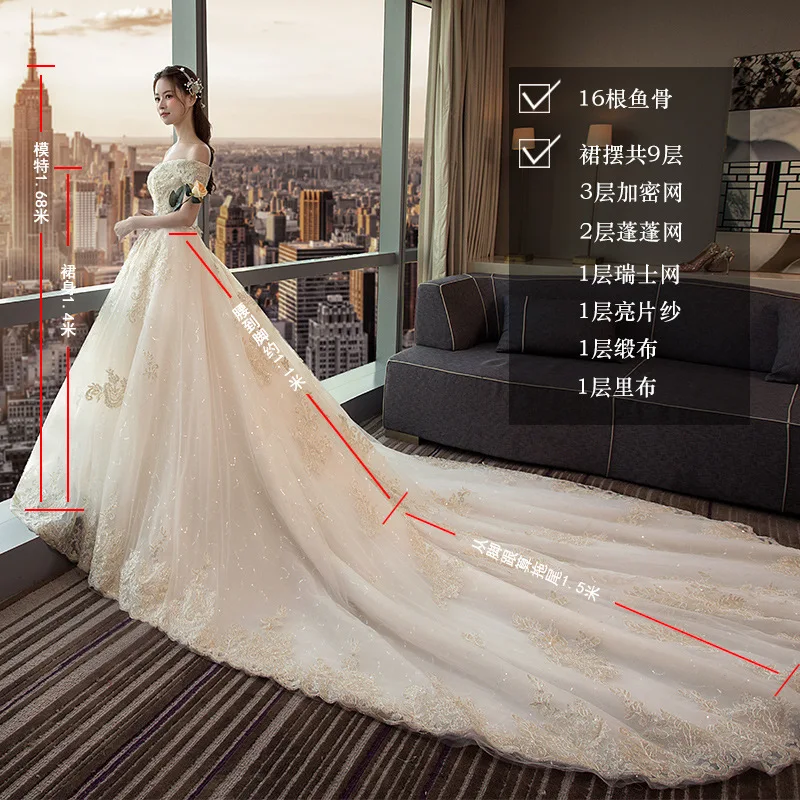 Роскошное сексуальное платье невесты с вырезом лодочкой женское элегантное